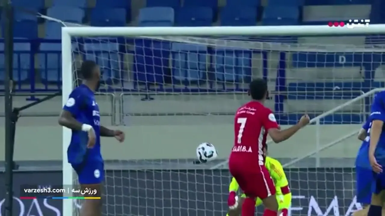 خلاصه بازی النصر دبی 1 - شباب الاهلی 1