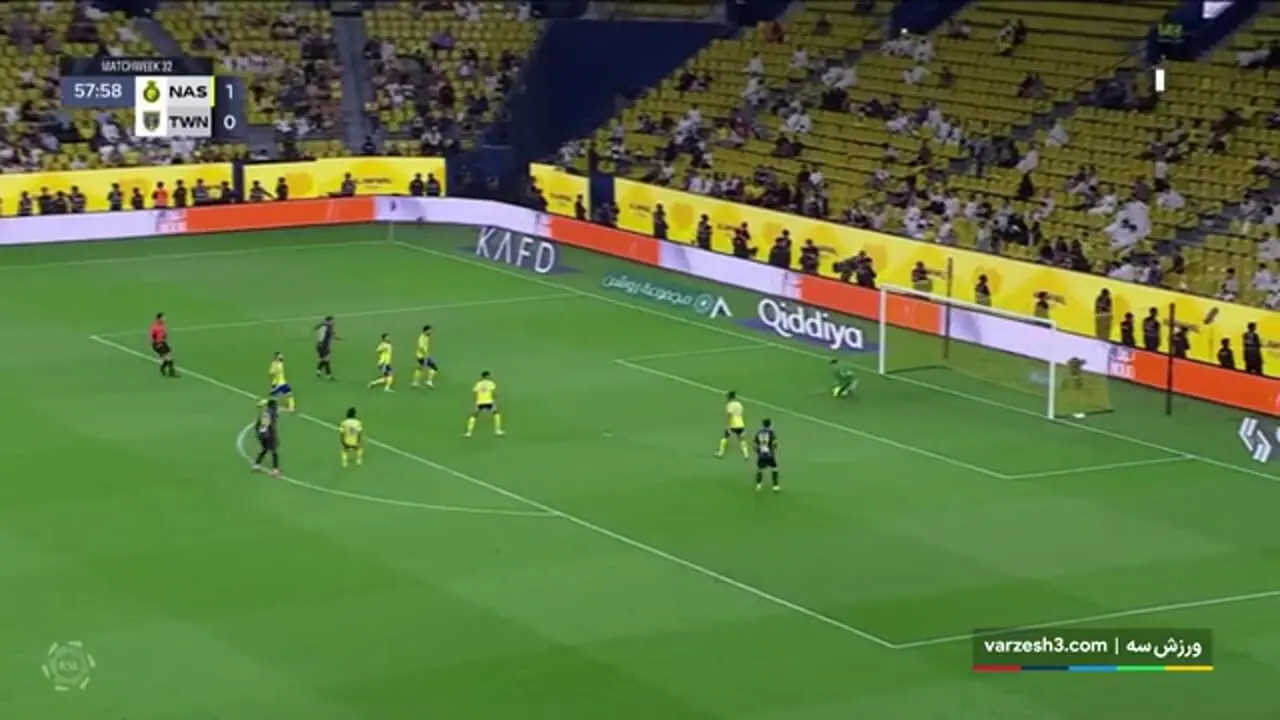 خلاصه بازی النصر 1 - التعاون 1