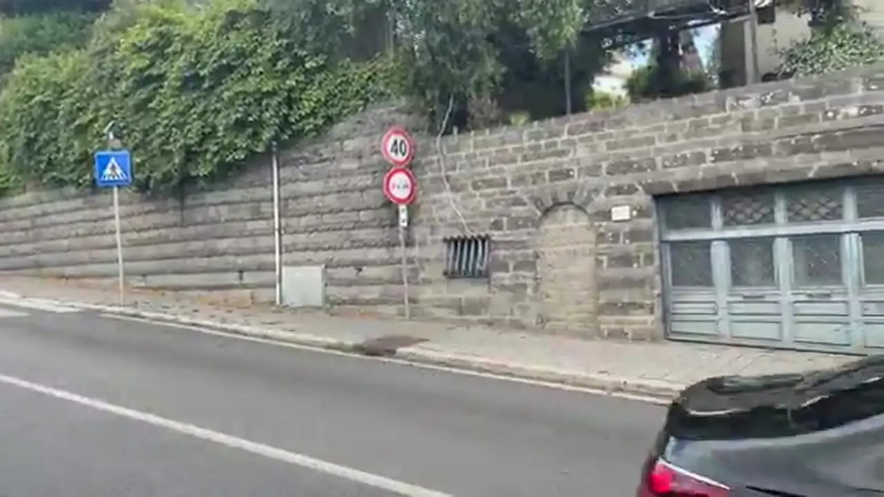 اسکورت جالب و بزرگ کاروان دیپلماتیک ایران در رم