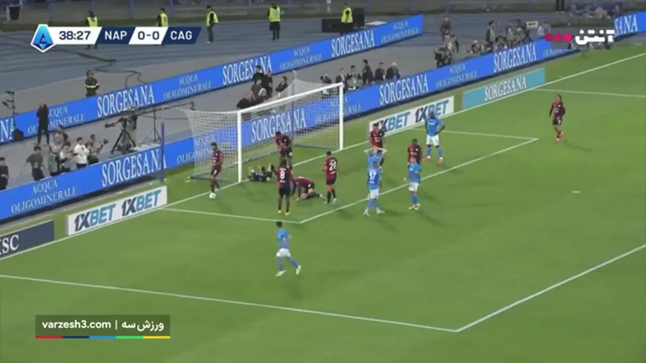 خلاصه بازی ناپولی 2 - کالیاری 0