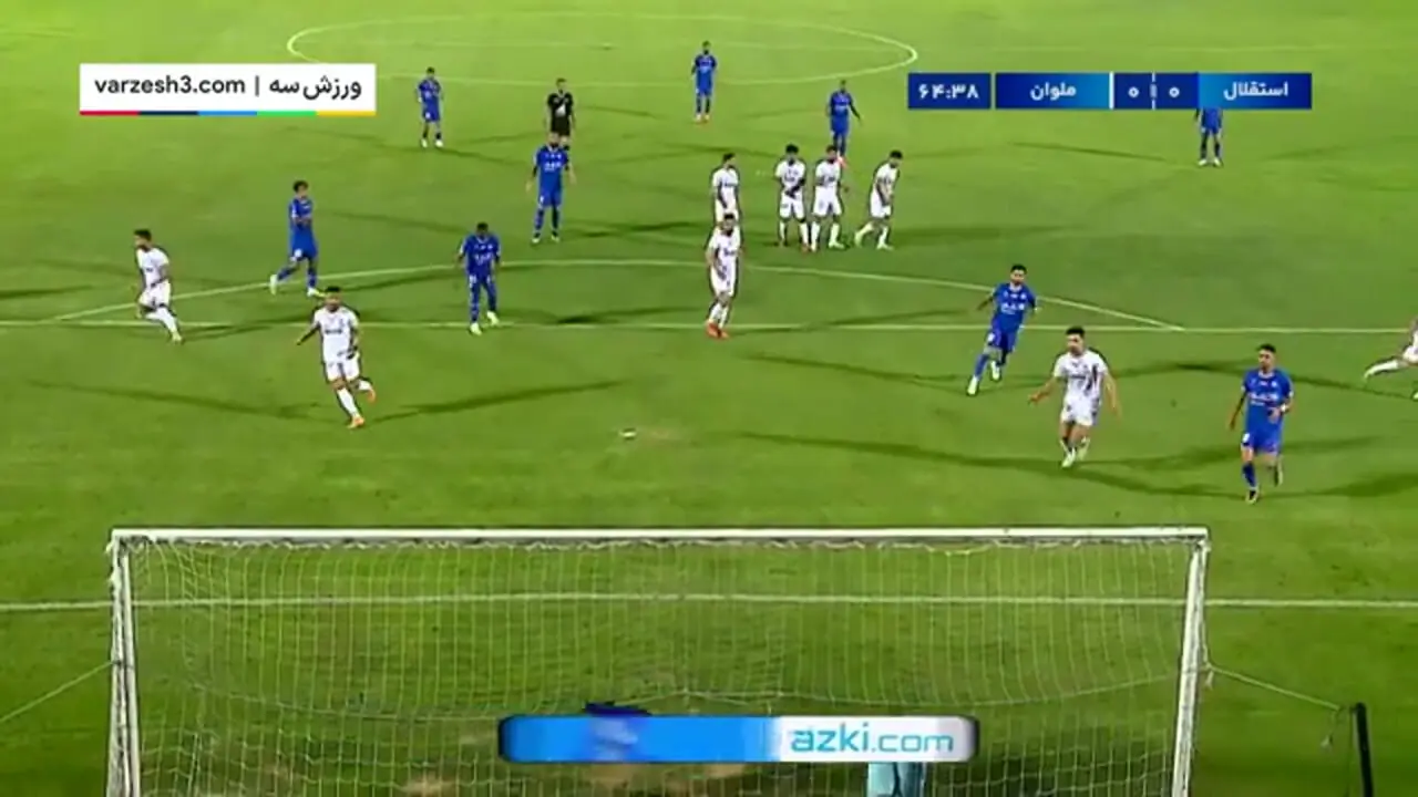 خلاصه بازی استقلال 1 - ملوان 0
