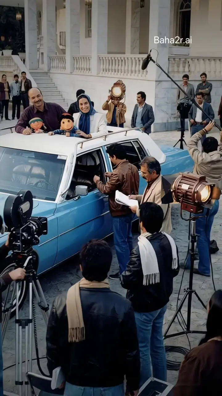 پشت صحنه ای که از فیلمبرداری کلاه قرمزی و سروناز ندیدید!