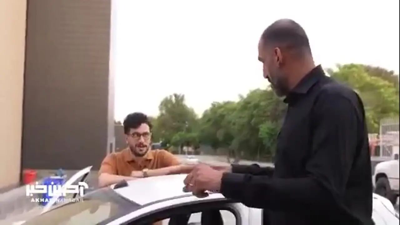 چالش جالب قیاسی و حدادی: رانندگی با پژو ۲۰۷ با قد ۲۱۸ سانتی